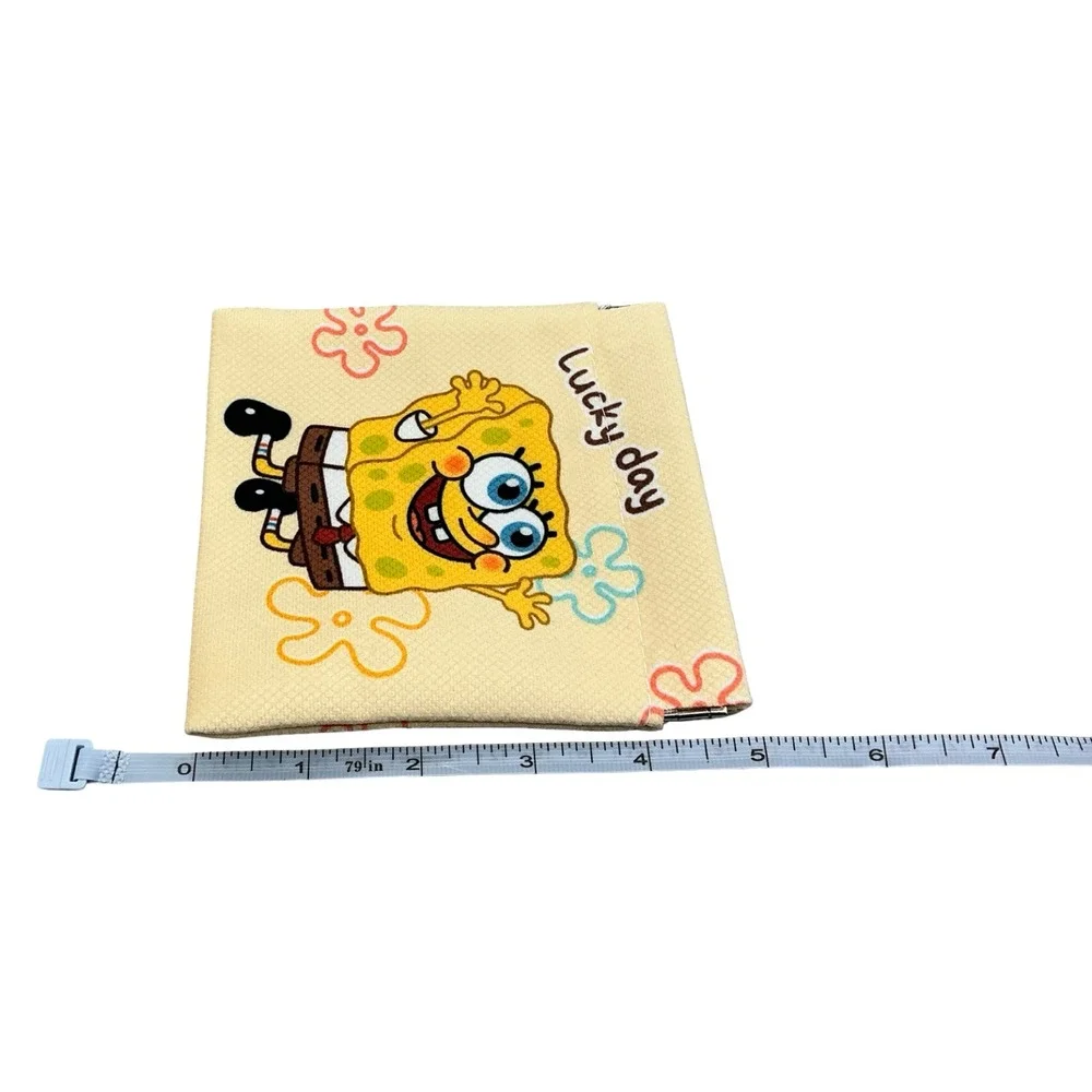 SpongeBob SquarePants Lucky Day Squeeze Coin Pouch Set Yellow Cartoon 2 Pack